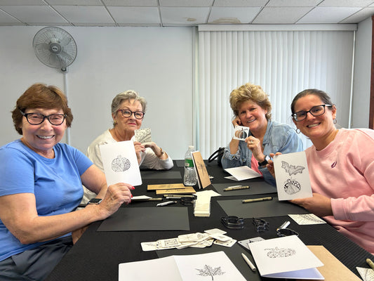 Fall-inspired tangling!