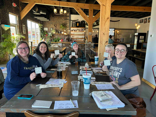 Tangles, Talk, and Taps: A Creative Afternoon at Feed Store Beer Co.