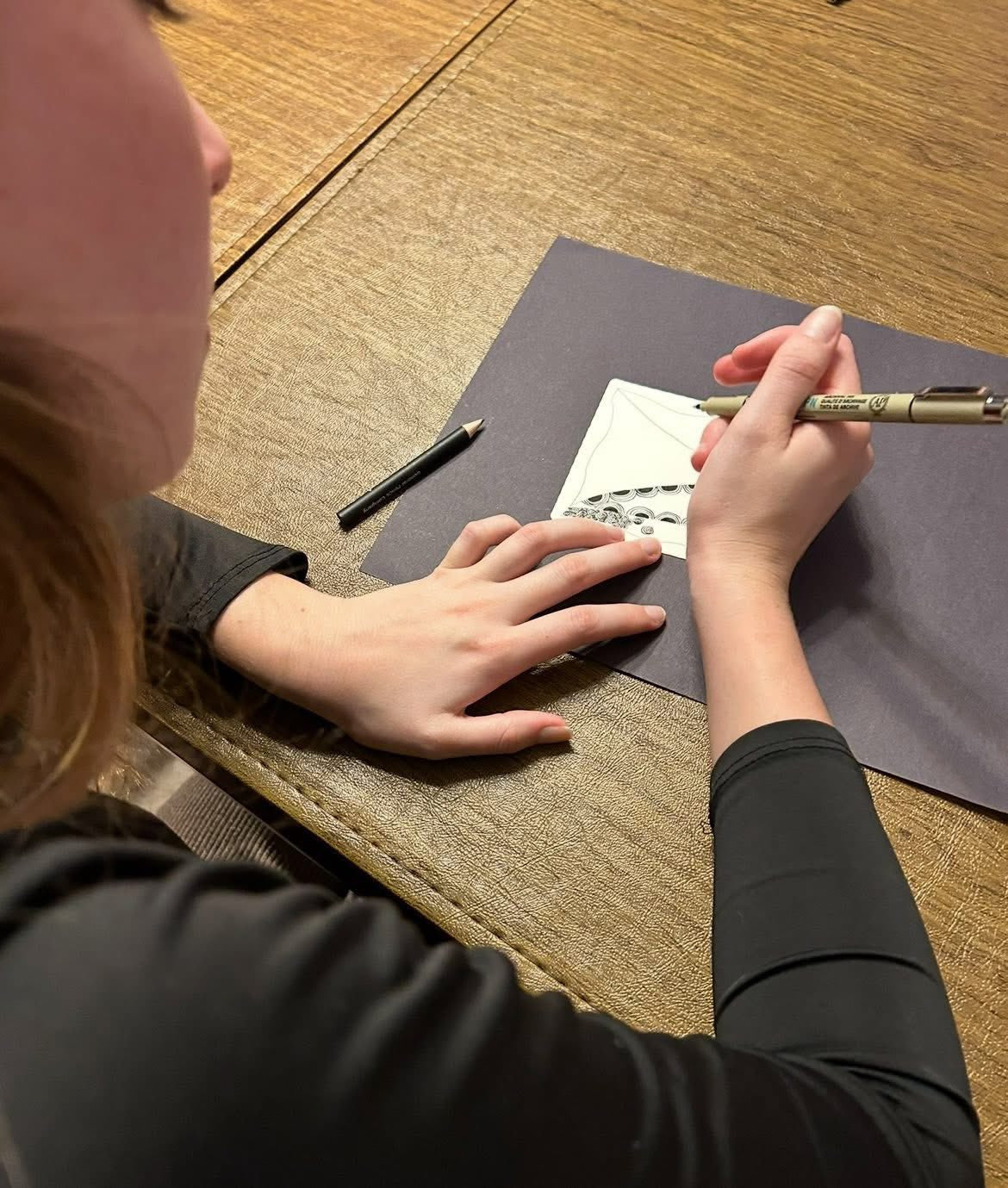 Fall-Inspired Tangling – In Person!