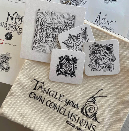 From the hART: Zentangle class / IN PERSON / June 7
