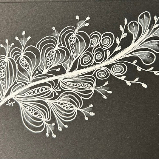 From the hART: Zentangle class / IN PERSON / June 7
