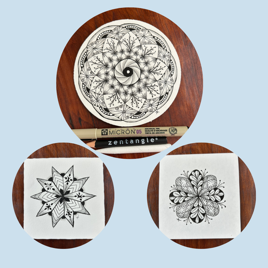Tangling Kit – “Mini Mandala 11"