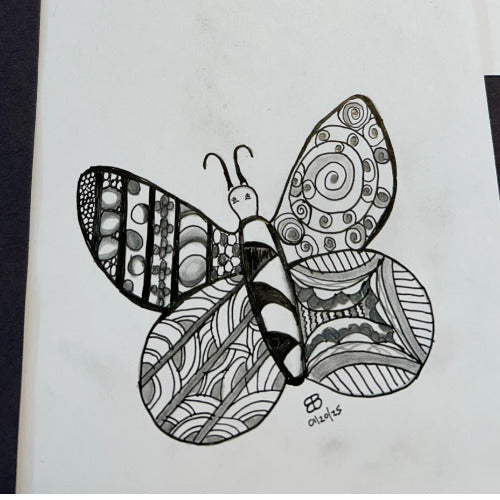 Tangled Butterflies for Peace