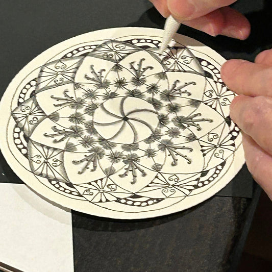 RECORDING - NEW Zentangle Mandala Workshop (004)